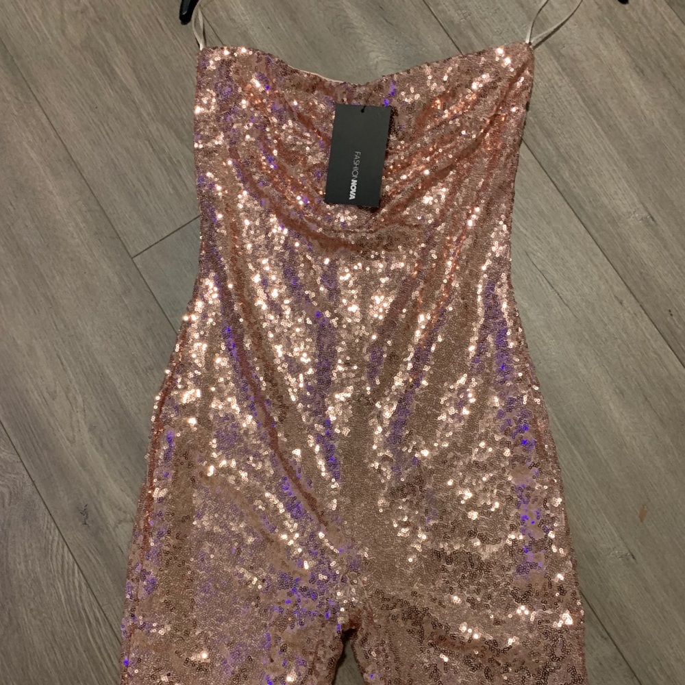 birthday sequin romper